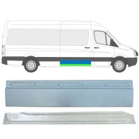 Painel de reparação das portas deslizantes para Volkswagen Crafter 2005-2017 / Direito / Conjunto 13474