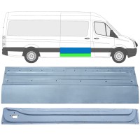 Painel de reparação interna e externa das portas deslizantes para Volkswagen Crafter 2005-2017 / Direito / Conjunto 14319