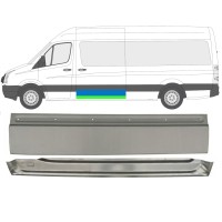 Painel de reparação das portas deslizantes para Volkswagen Crafter 2005-2017 / Esquerdo / Conjunto 14198