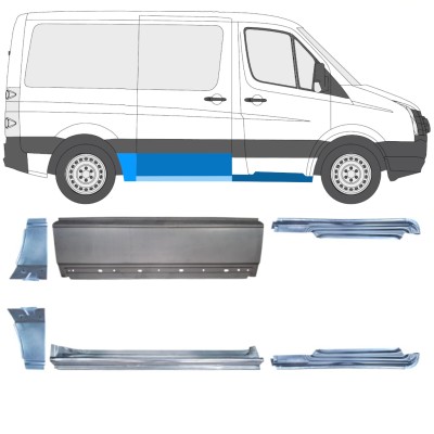 Kit de reparos para Volkswagen Crafter 2005-2017 / Esquerda+Direita / 15590