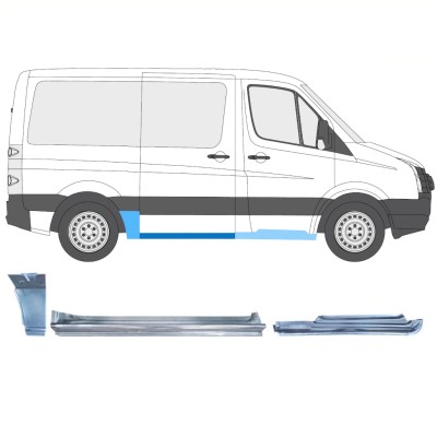 Kit de reparos para Volkswagen Crafter 2005-2017 / Direito / 15604