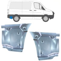 Painel de reparação do guarda-lamas traseiro para Volkswagen Crafter 2005-2017 / Esquerda+Direita / Conjunto 15523