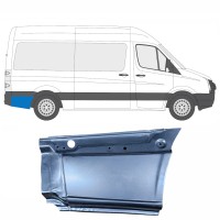 Painel de reparação do guarda-lamas traseiro para Volkswagen Crafter 2005-2017 / Direito 13443