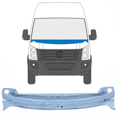 Painel de reparação abaixo do pára-brisa para Volkswagen Crafter 2005-2017 13503