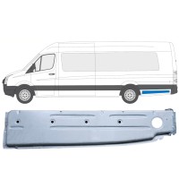 Painel de reparação interna do guarda-lamas traseiro para Volkswagen Crafter 2005-2017 / Esquerdo 14376