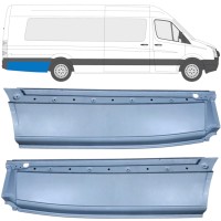 Painel de reparação do guarda-lamas traseiro para Volkswagen Crafter 2005-2017 / Esquerda+Direita / Conjunto 14359