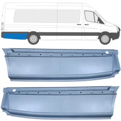 Painel de reparação do guarda-lamas traseiro para Volkswagen Crafter 2005-2017 / Esquerda+Direita / Conjunto 14359