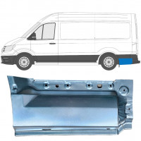 Painel de reparação do guarda-lamas traseiro para Volkswagen Crafter / MAN THE 2017- / MWB / LWB / Esquerdo 11593