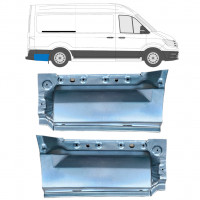 Painel de reparação do guarda-lamas traseiro para Volkswagen Crafter / MAN THE 2017- / MWB / LWB 11594