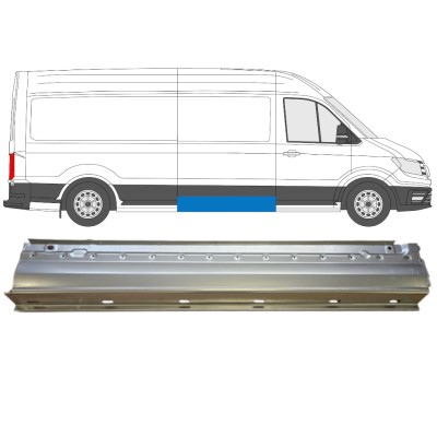 Painel de reparação lateral externa para Volkswagen Crafter 2017- / Direito 14625