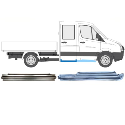 Kit de reparos para Volkswagen Crafter 2005-2017 / Direito / 15536