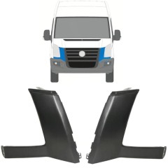 Moldura abaixo do farol para Volkswagen Crafter 2005-2011 / Esquerda+Direita / Conjunto 16856