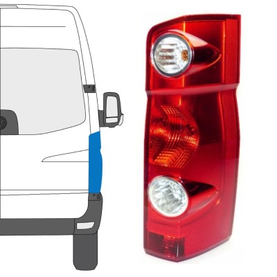 Luz traseira para Volkswagen Crafter 2005-2017 / Direito 15572