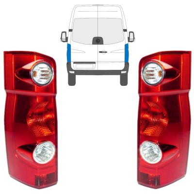 Luz traseira para Volkswagen Crafter 2005-2017 / Esquerda+Direita / Conjunto 15574