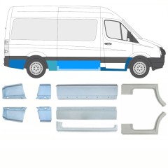 Kit de reparos para Volkswagen Crafter 2005-2017 / Esquerda+Direita / 15541