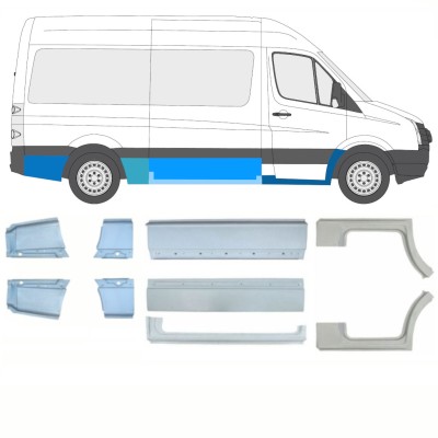 Kit de reparos para Volkswagen Crafter 2005-2017 / Esquerda+Direita / 15541