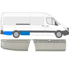 Painel de reparação do guarda-lamas traseiro para Mercedes Sprinter 2006-2018 / Direito / Conjunto 10515