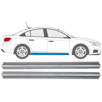 Painel de reparação da parte inferior da soleira para Chevrolet Cruze 2009-2014 / Esquerda+Direita / Conjunto 15103 Painel de reparação da parte inferior da soleira para Chevrolet Cruze 2009-2014 / Esquerda+Direita / Conjunto 15103