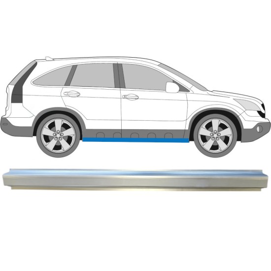 Painel de reparação da soleira para Honda CR-V 2006-2011 / Esquerda = Direita (simétrico) 14770