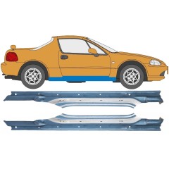 Soleira completa para Honda Civic Del Sol 1992-1998 / Esquerda+Direita / Conjunto 10537