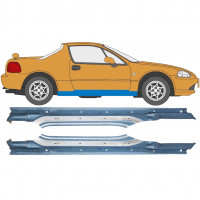 Painel de reparação da soleira para Honda Civic CRX Del Sol 1992-1998 / Esquerda+Direita / Conjunto 10537