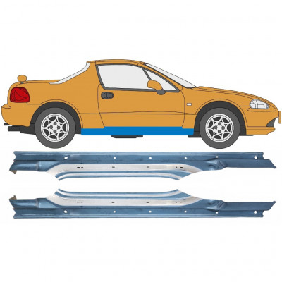 Painel de reparação da soleira para Honda Civic CRX Del Sol 1992-1998 / Esquerda+Direita / Conjunto 10537