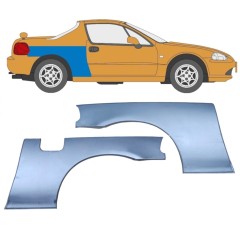 Painel de reparação do guarda-lamas traseiro para Honda Civic Del Sol 1992-1998 / Conjunto 9196