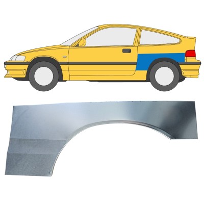 Painel de reparação do guarda-lamas traseiro para Honda CRX 1987-1992 / Esquerdo 16338