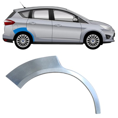 Painel de reparação do guarda-lamas traseiro para Ford C-Max 2010-2019 / Direito 15873