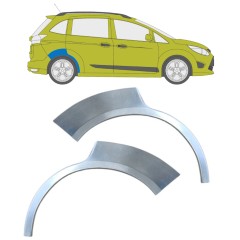 Painel de reparação do guarda-lamas traseiro para Ford C-Max 2010-2019 Grand / Esquerda+Direita / Conjunto 15875