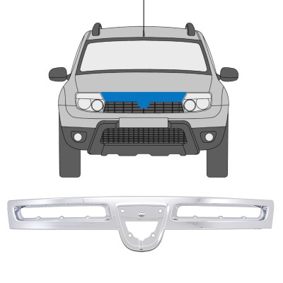 Moldura da grelha para Dacia Duster 2010-2012 16217