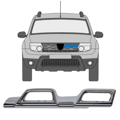 Moldura da grelha para Dacia Duster 2013-2017 / Esquerdo 16221