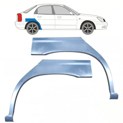 Painel de reparação do guarda-lamas traseiro para Daewoo Nubira 1997-2004 / Conjunto 11094