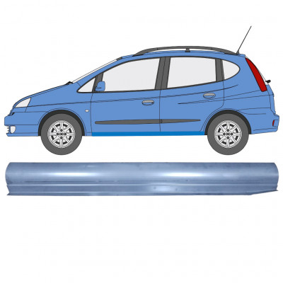 Painel de reparação da soleira para Daewoo Tacuma 2000-2004 / Esquerdo 9038