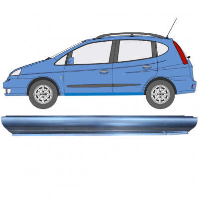 Painel de reparação da soleira para Daewoo Tacuma 2000-2004 / Esquerdo 8179