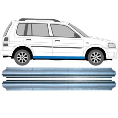 Painel de reparação da soleira para Mazda Demio 1996-2001 / Esquerda+Direita / Conjunto 16288