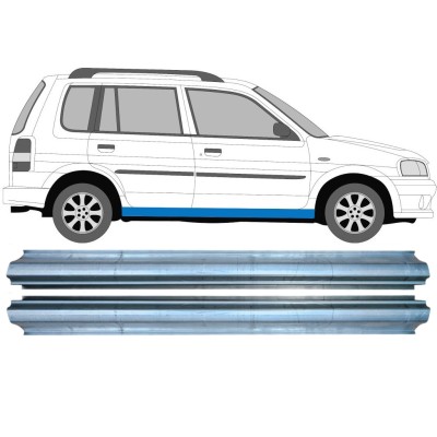 Painel de reparação da soleira para Mazda Demio 1996-2001 / Esquerda+Direita / Conjunto 16288