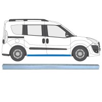Painel de reparação da soleira para Opel Combo D 2011-2018 / Esquerda = Direita (simétrico) 15362