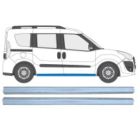 Painel de reparação da soleira para Fiat Doblo 2010-2022 / Esquerda+Direita / Conjunto 15361