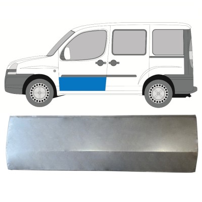 Painel de reparação das portas dianteiras para Fiat Doblo 2001-2010 / Esquerdo 14619
