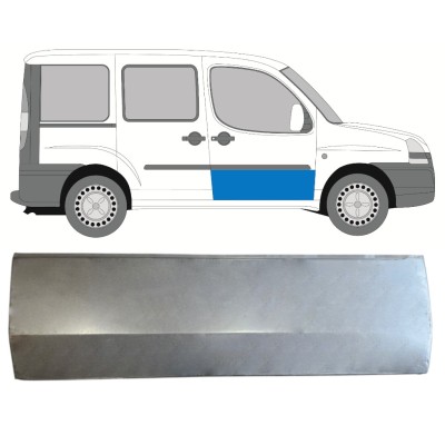 Painel de reparação das portas dianteiras para Fiat Doblo 2001-2010 / Direito 14618