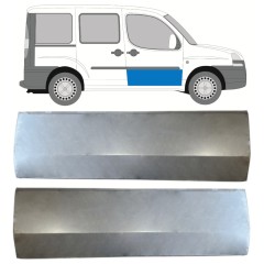 Painel de reparação das portas dianteiras para Fiat Doblo 2001-2010 / Esquerda+Direita / Conjunto 14620