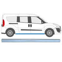 Painel de reparação da soleira para Opel Combo D 2011-2018 / Esquerda = Direita (simétrico) 15362