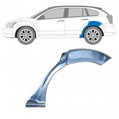 Painel de reparação do guarda-lamas traseiro para Dodge Caliber 2006-2013 / Esquerdo 8061