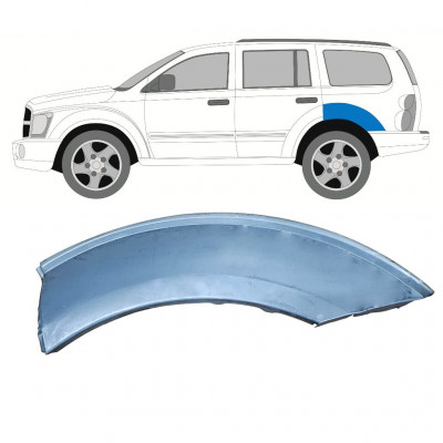 Painel de reparação do guarda-lamas traseiro para Dodge Durango 2003-2008 / Esquerdo 7433