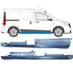Soleira completa para Dacia Dokker 2012- / Esquerda+Direita / Conjunto 10148