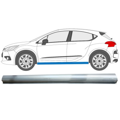 Painel de reparação da parte inferior da soleira para Citroen DS4 2011-2015 / Esquerdo 15015