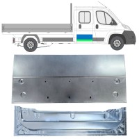 Painel de reparação interna e externa das portas traseiras para Fiat Ducato 2006-2026 / Esquerda = Direita (simétrico) / Conjunto 16395