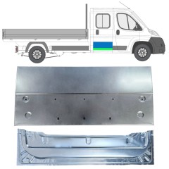 Painel de reparação interna e externa das portas traseiras para Citroen Jumper 2006-2026 / Esquerda = Direita (simétrico) 16396
