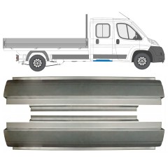 Painel de reparação traseira da soleira para Citroen Jumper 2006-2025 / Esquerda+Direita / Conjunto 15373